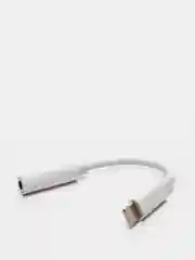 Переходник Lightning - mini jack 3.5  поддержка всех версий iOS