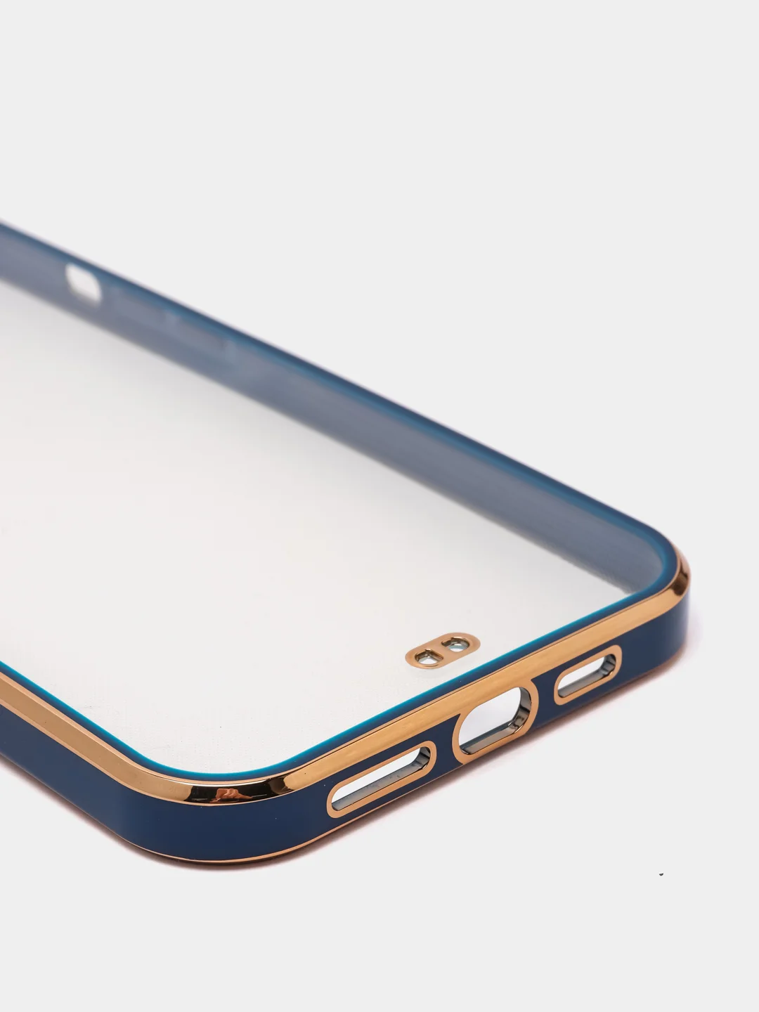 Синий чехол с защитой камеры IPHONE 12 PRO MAX