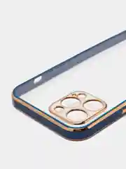 Синий чехол с защитой камеры IPHONE 12 PRO MAX