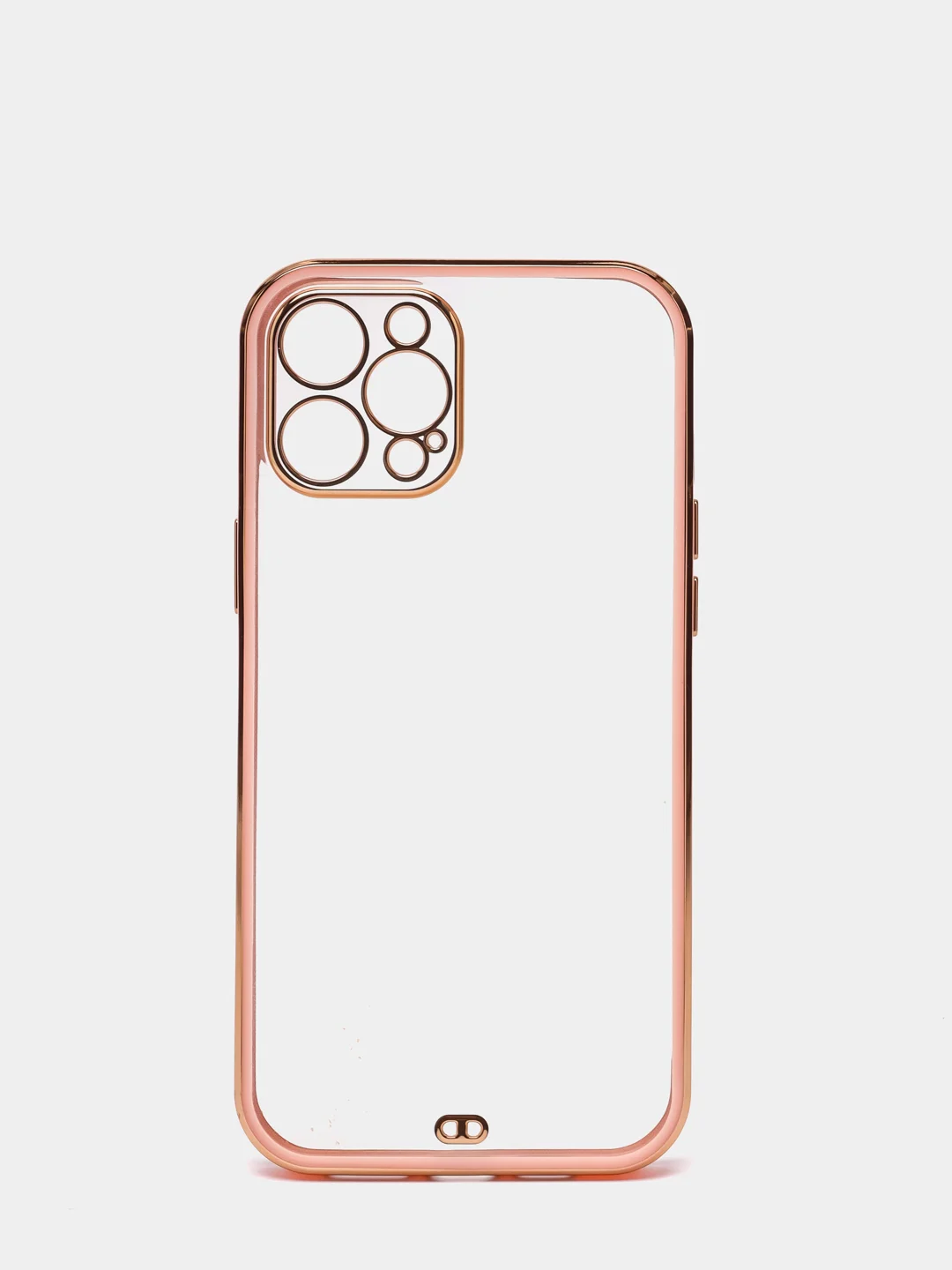 Розовый чехол с защитой камеры IPHONE 12 PRO MAX