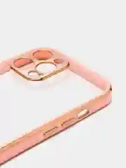 Розовый чехол с защитой камеры IPHONE 12 PRO MAX