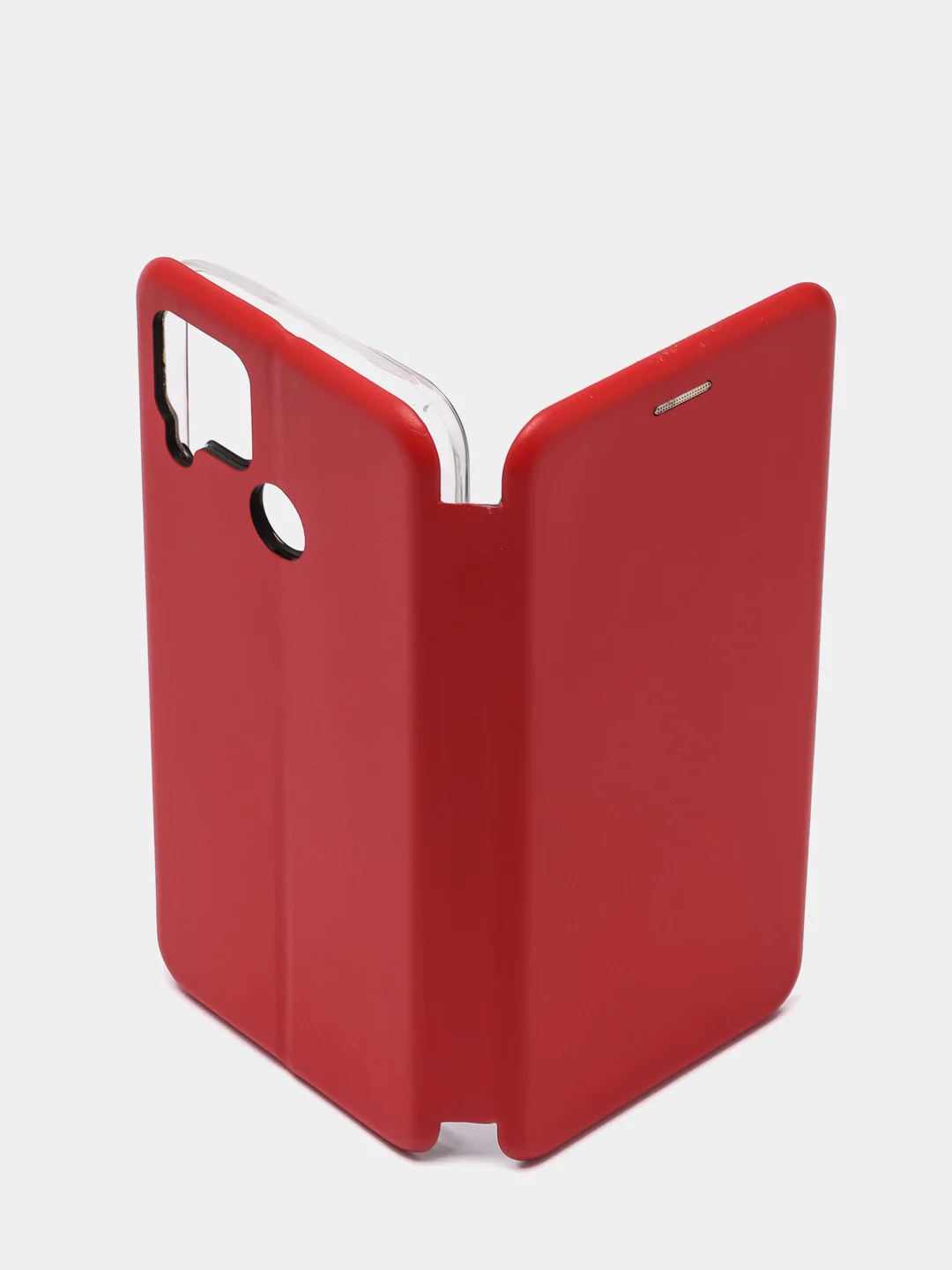 Красный чехол-книжка REALME C15