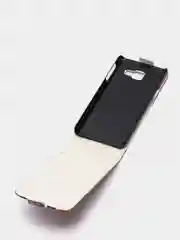 Коричневый чехол книжка флип Samsung A3 2016