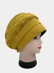 Берет классический, из натуральной кожи, два цвета