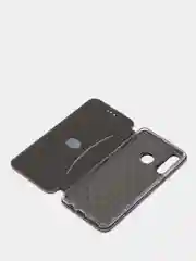 Серый чехол книжка HUAWEI P30 LITE, HONOR 20 LITE, HONOR 20S