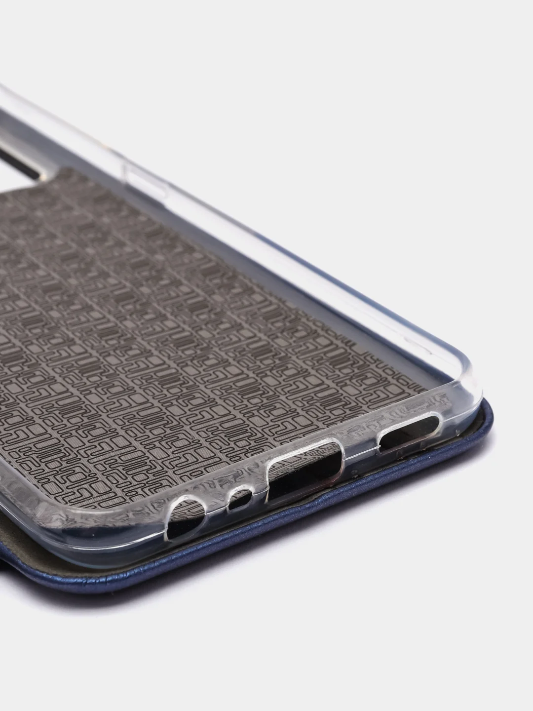 Синий чехол книжка OPPO A74