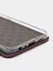 Бордовый чехол книжка OPPO A74
