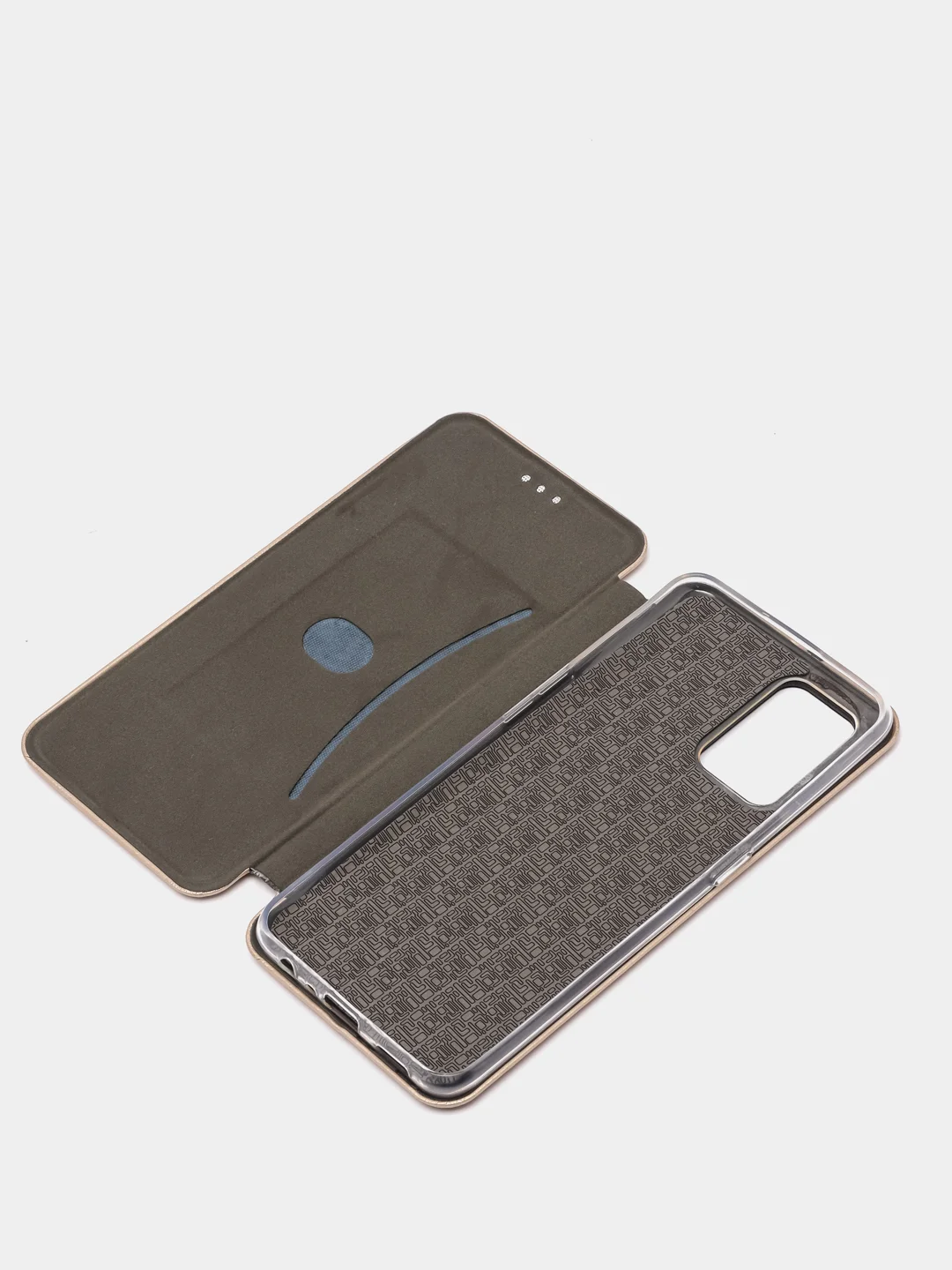 Золотой чехол книжка OPPO A74