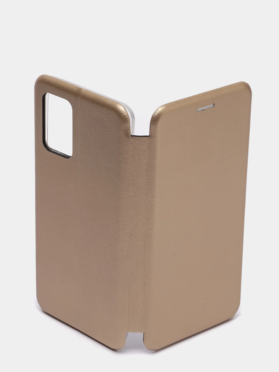 Золотой чехол книжка OPPO A74