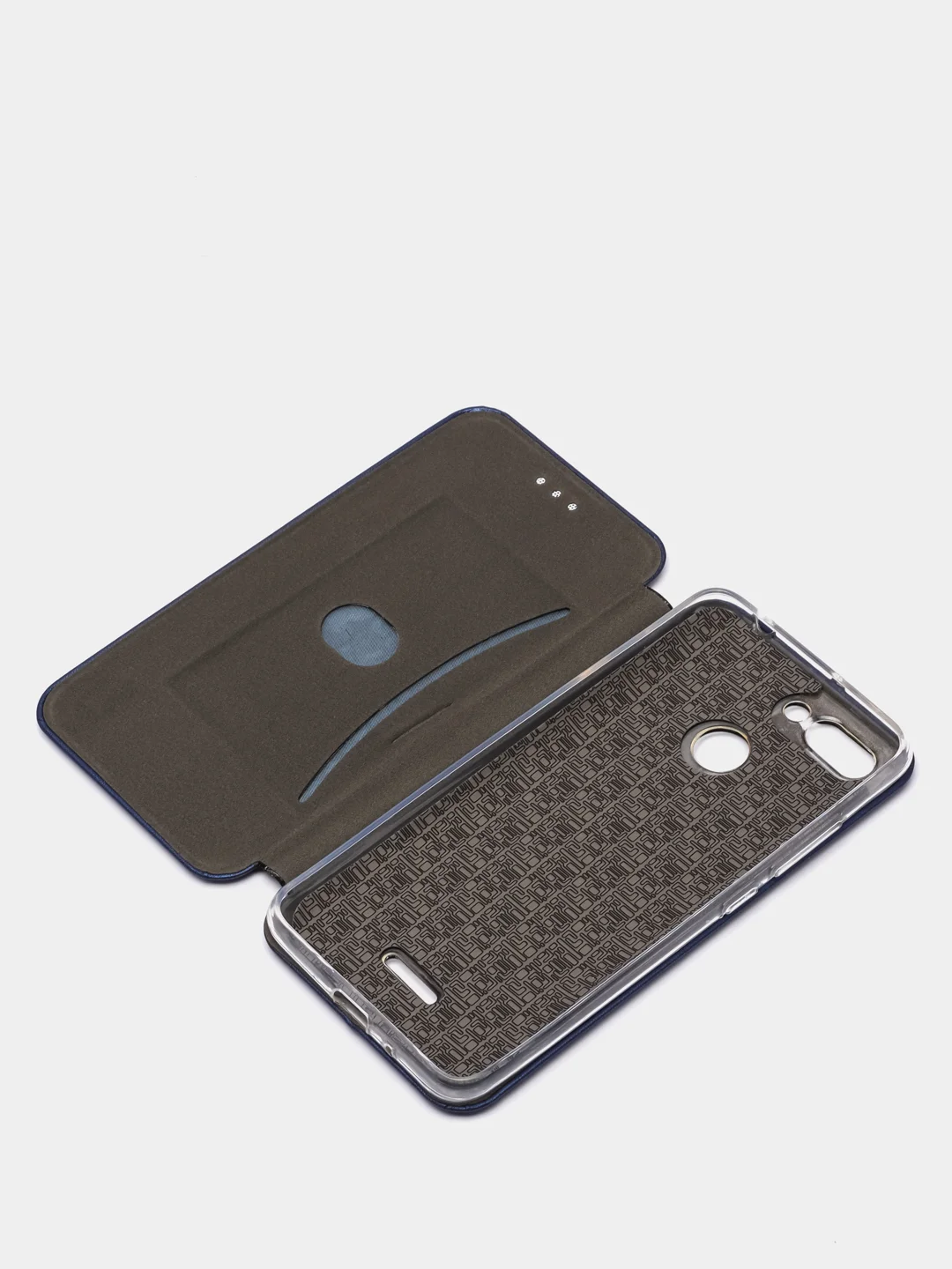 Синий чехол книжка Xiaomi Redmi 6