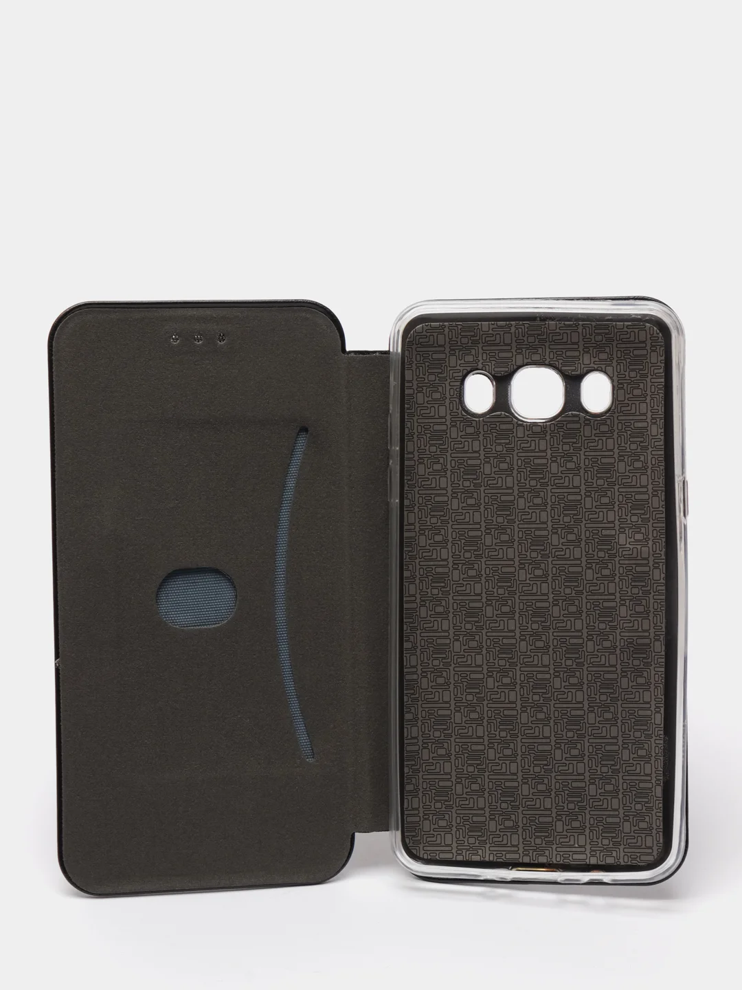 Черный чехол книжка на Samsung Galaxy J5 2016 (J510), Самсунг Галакси Джи 5 2016 (Джи 510)