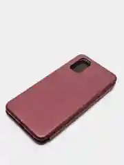 Бордовый чехол книжка OPPO A52