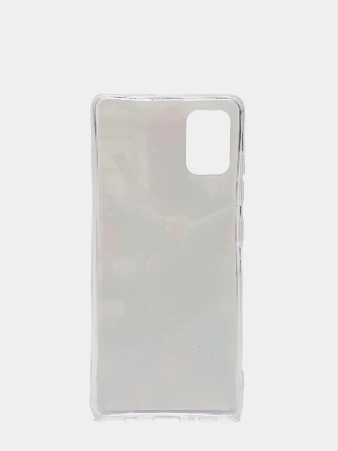 Бордовый чехол-накладка Samsung A51