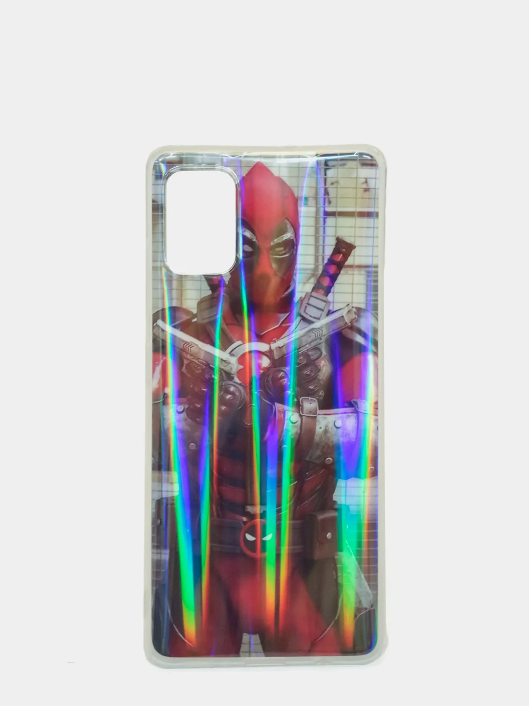 Бордовый чехол-накладка Samsung A51