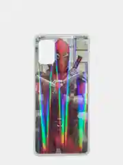 Бордовый чехол-накладка Samsung A51