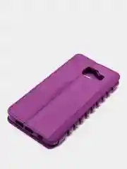 Тёмно-розовый чехол книжка флип Samsung A3 2016