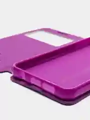 Тёмно-розовый чехол книжка флип Samsung A3 2016
