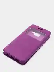Тёмно-розовый чехол книжка флип Samsung A3 2016