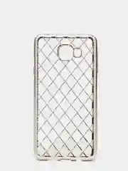 Серебряный чехол SAMSUNG A7 2016