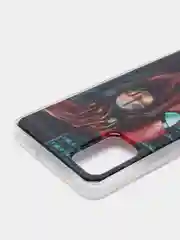 Багровый чехол-накладка Samsung A51