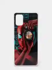 Багровый чехол-накладка Samsung A51