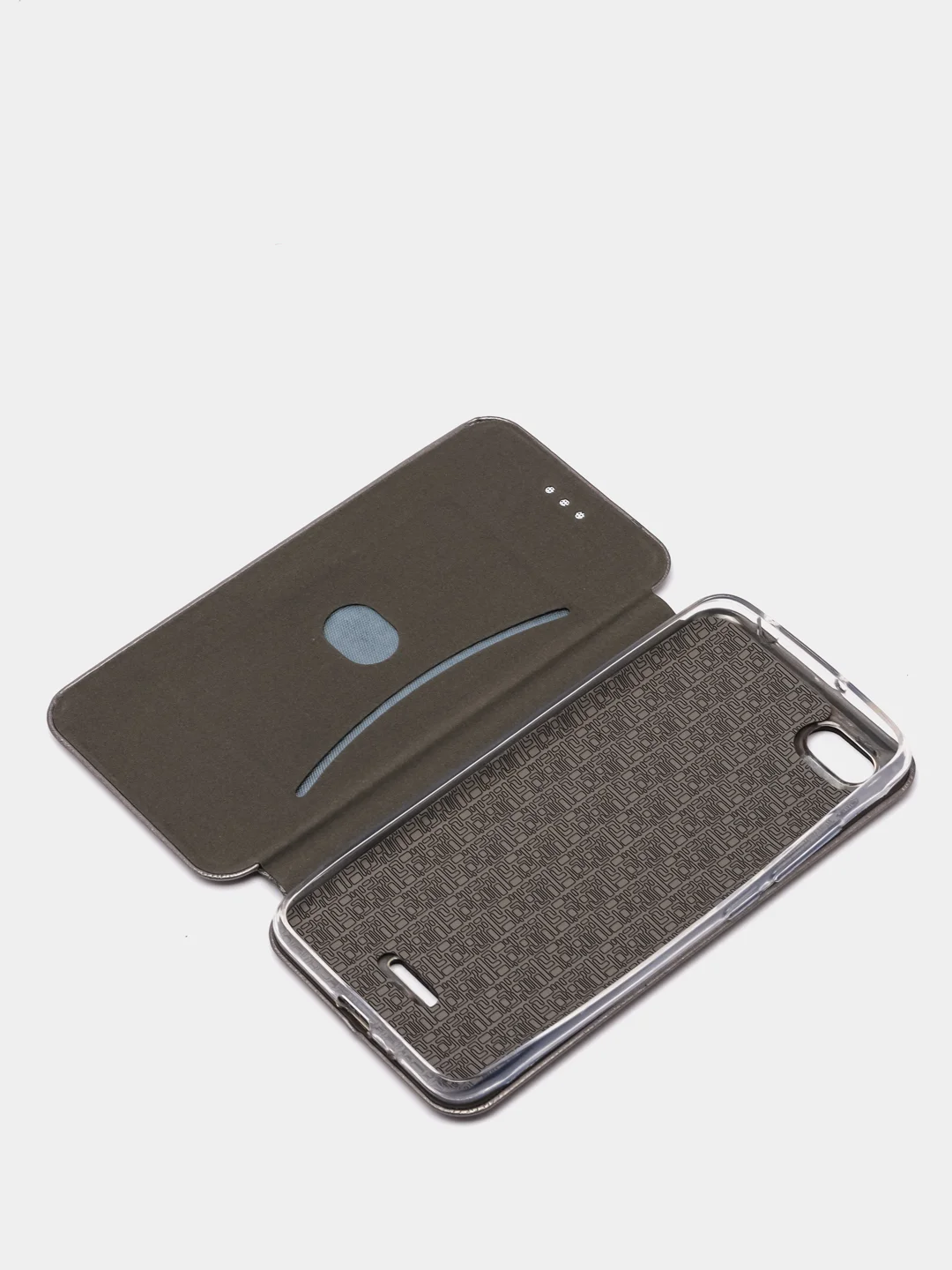 Серый чехол-книжка Redmi 6A
