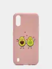 Коралловый меланж чехол для Samsung A01 / M01