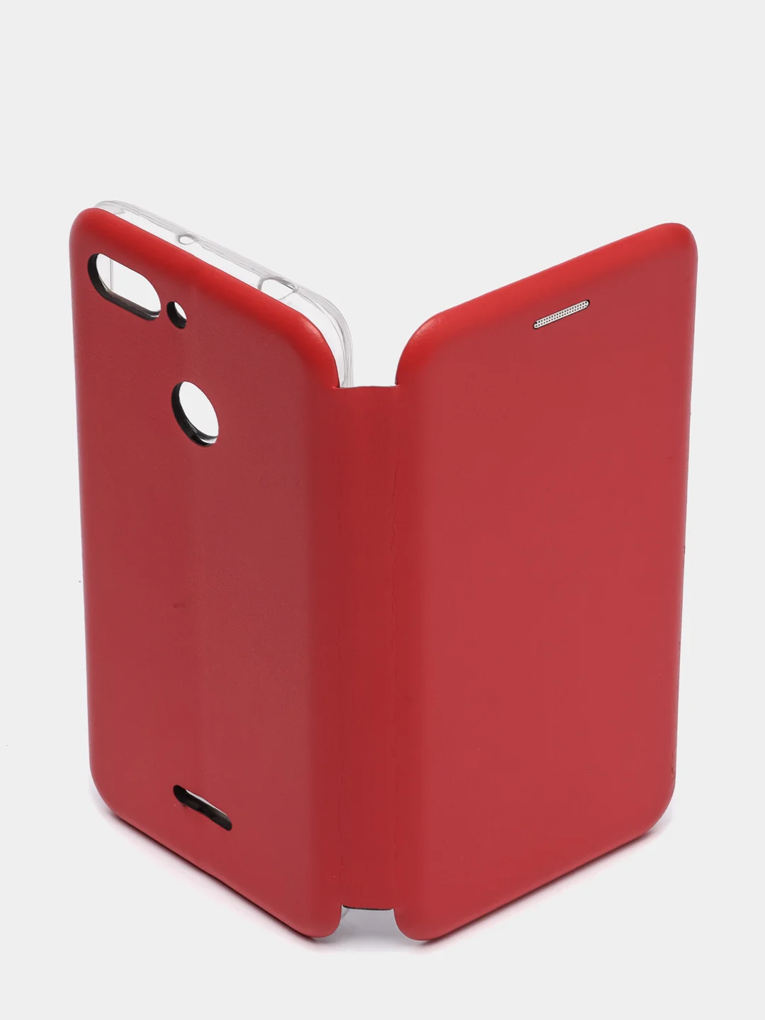 Красный чехол книжка Xiaomi Redmi 6