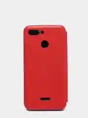Красный чехол книжка Xiaomi Redmi 6