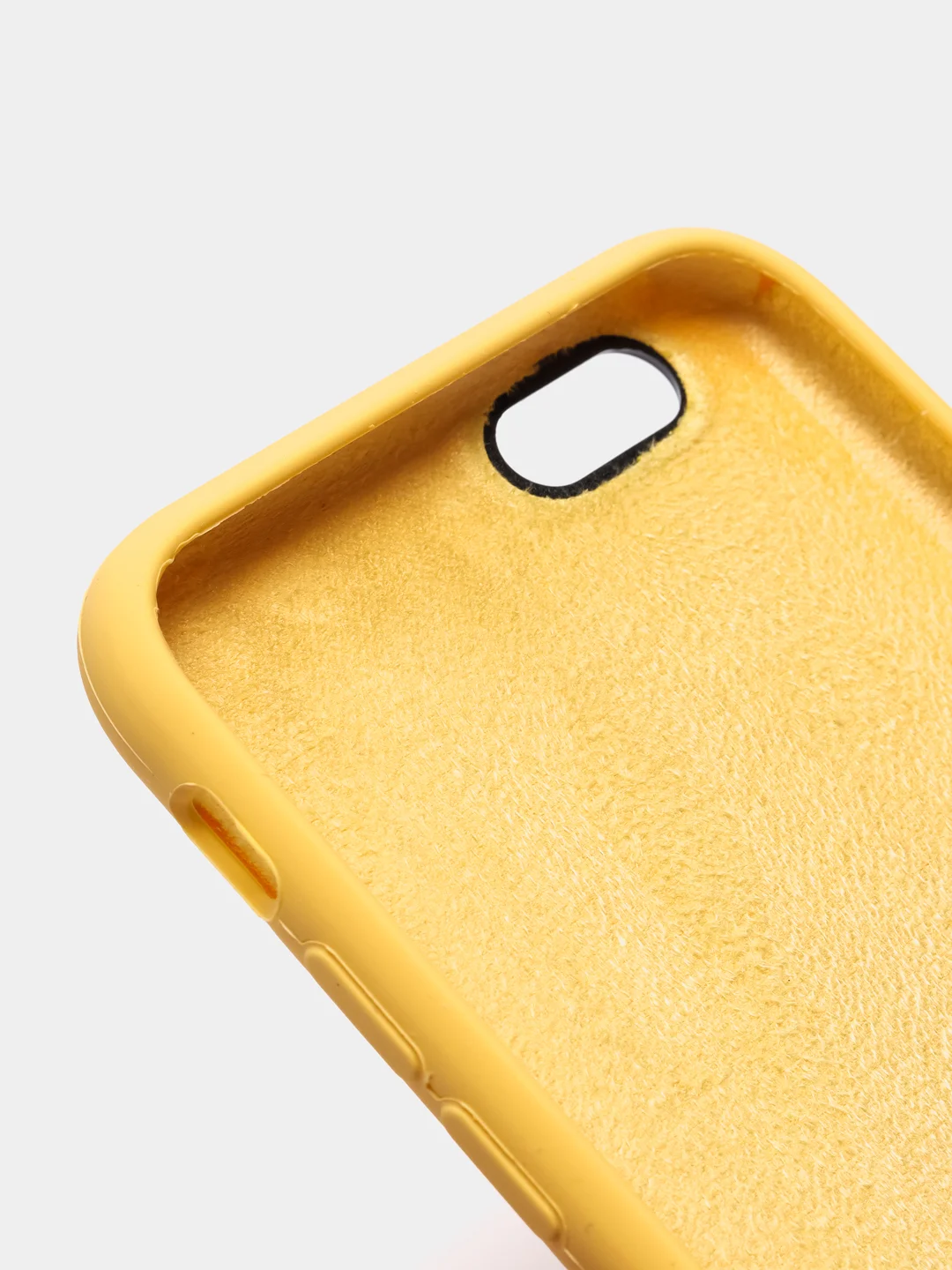 Желтый чехол без логотипа для iPhone 6 / 6S