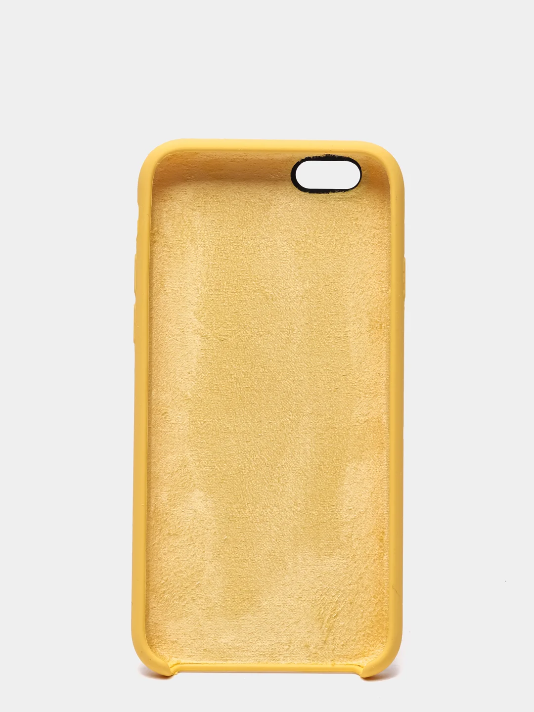 Желтый чехол без логотипа для iPhone 6 / 6S