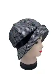Серый французские шляпки из натуральной кожи