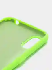 Лайм чехол Samsung A01 с бархатом внутри