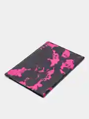 Коралловый обложка для паспорта с гербом, печать золотом