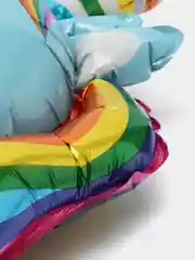 Ледяной 3d фольгированный воздушный шар Единорог