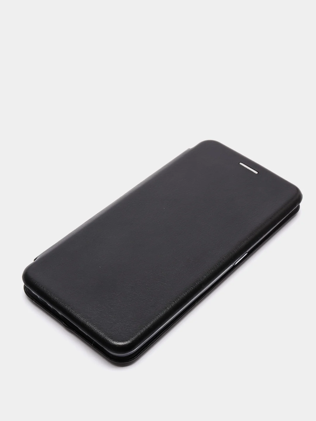 Черный чехол книжка OPPO A74