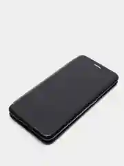 Черный чехол книжка OPPO A74