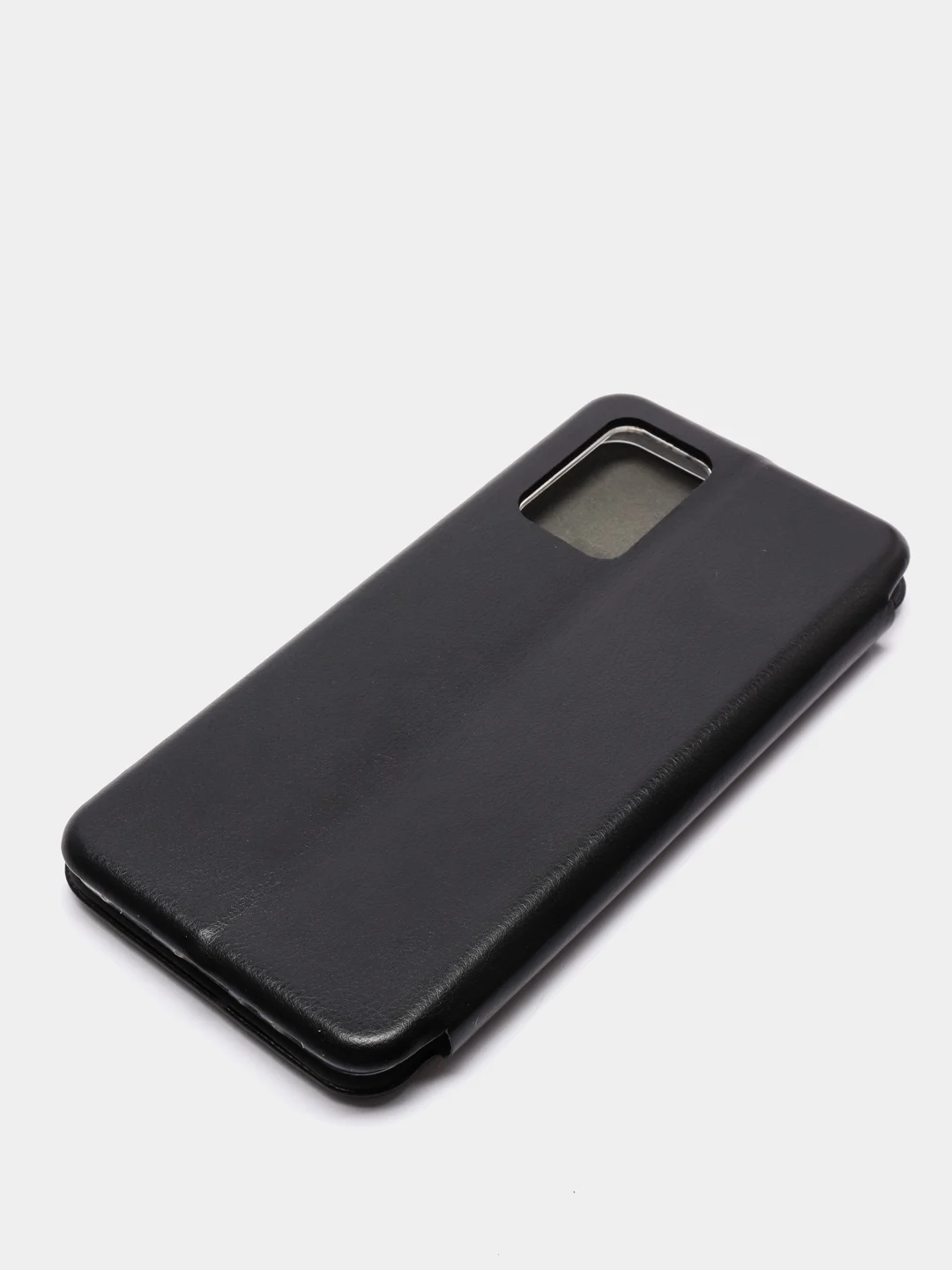 Черный чехол книжка OPPO A74
