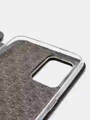 Черный чехол книжка OPPO A74