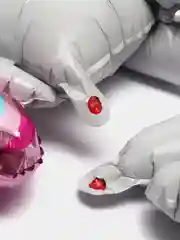 Прозрачный 3d фольгированный воздушный шар Единорог