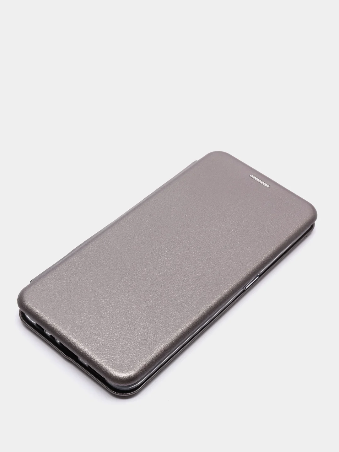 Серый чехол книжка OPPO A74
