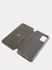 Серый чехол книжка OPPO A74