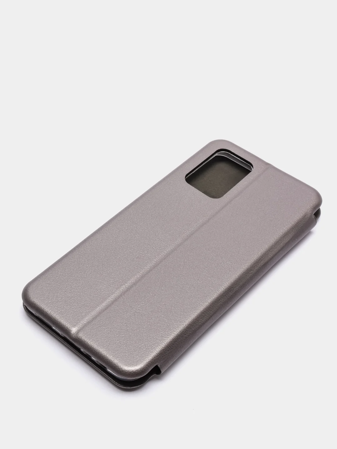 Серый чехол книжка OPPO A74