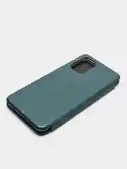 Зеленый чехол книжка OPPO A74