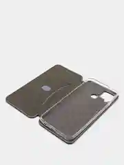 Серый чехол-книжка REALME C15