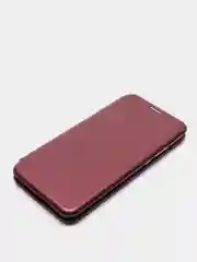 Бордовый чехол книжка HUAWEI P30 LITE, HONOR 20 LITE, HONOR 20S