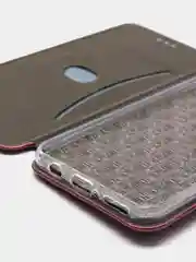 Бордовый чехол книжка HUAWEI P30 LITE, HONOR 20 LITE, HONOR 20S
