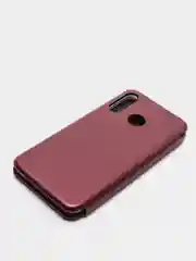 Бордовый чехол книжка HUAWEI P30 LITE, HONOR 20 LITE, HONOR 20S