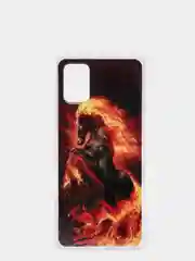 Бронзовый чехол-накладка Samsung A51
