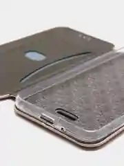 Золотой чехол книжка Xiaomi Redmi 6
